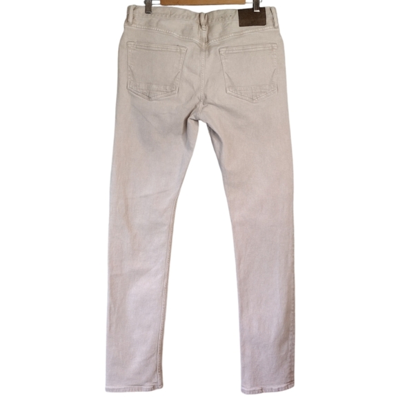 All Saints Rex Men's Denim High Rise Fly Button Dress Jeans Size W32 L32 - Picture 2 of 16